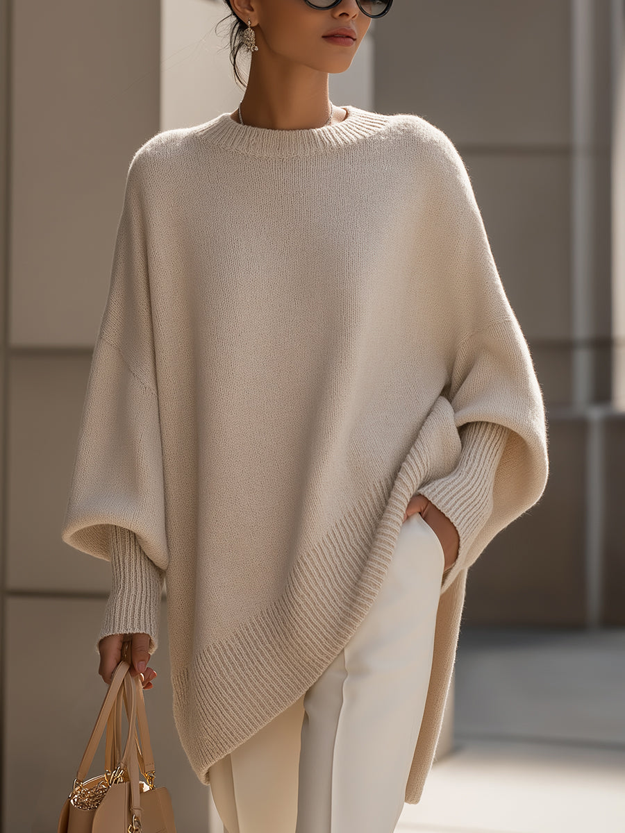ELODIE™ | Wool-Blend Oversized Jumper