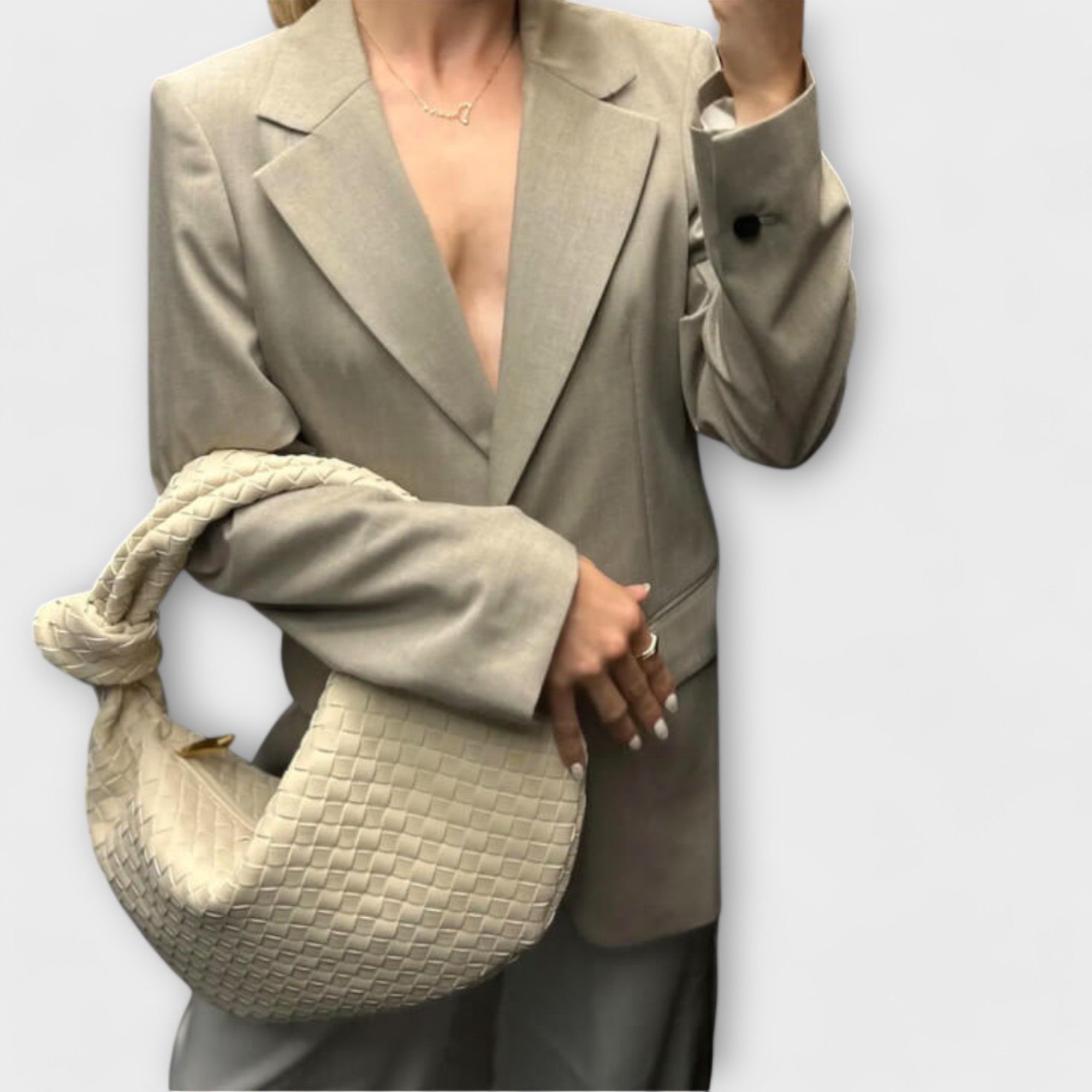 Emi - Large woven bag for women