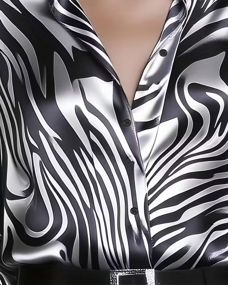 Elegant and Trendy Printed Shirt