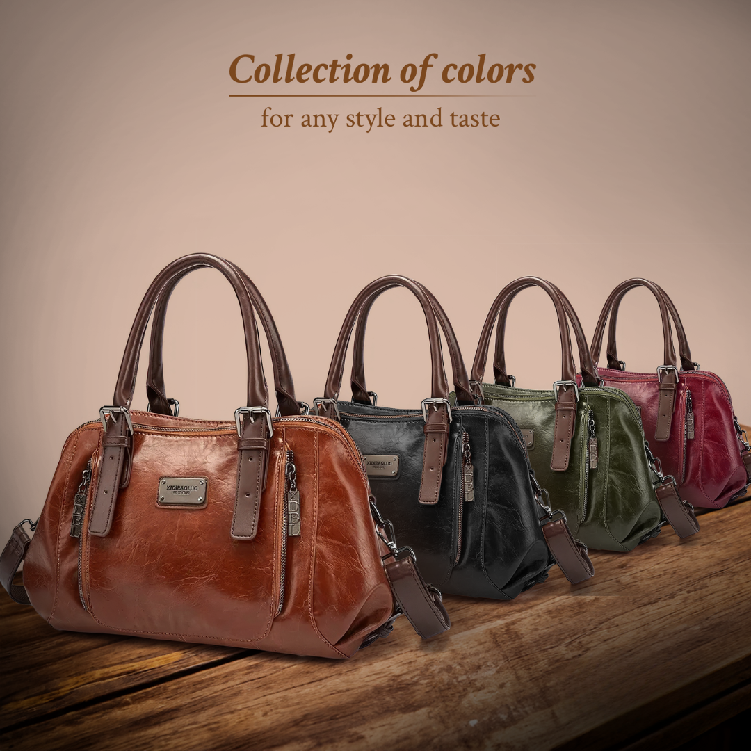 Barbara's Bags - Luxe Statement Leather Handbag