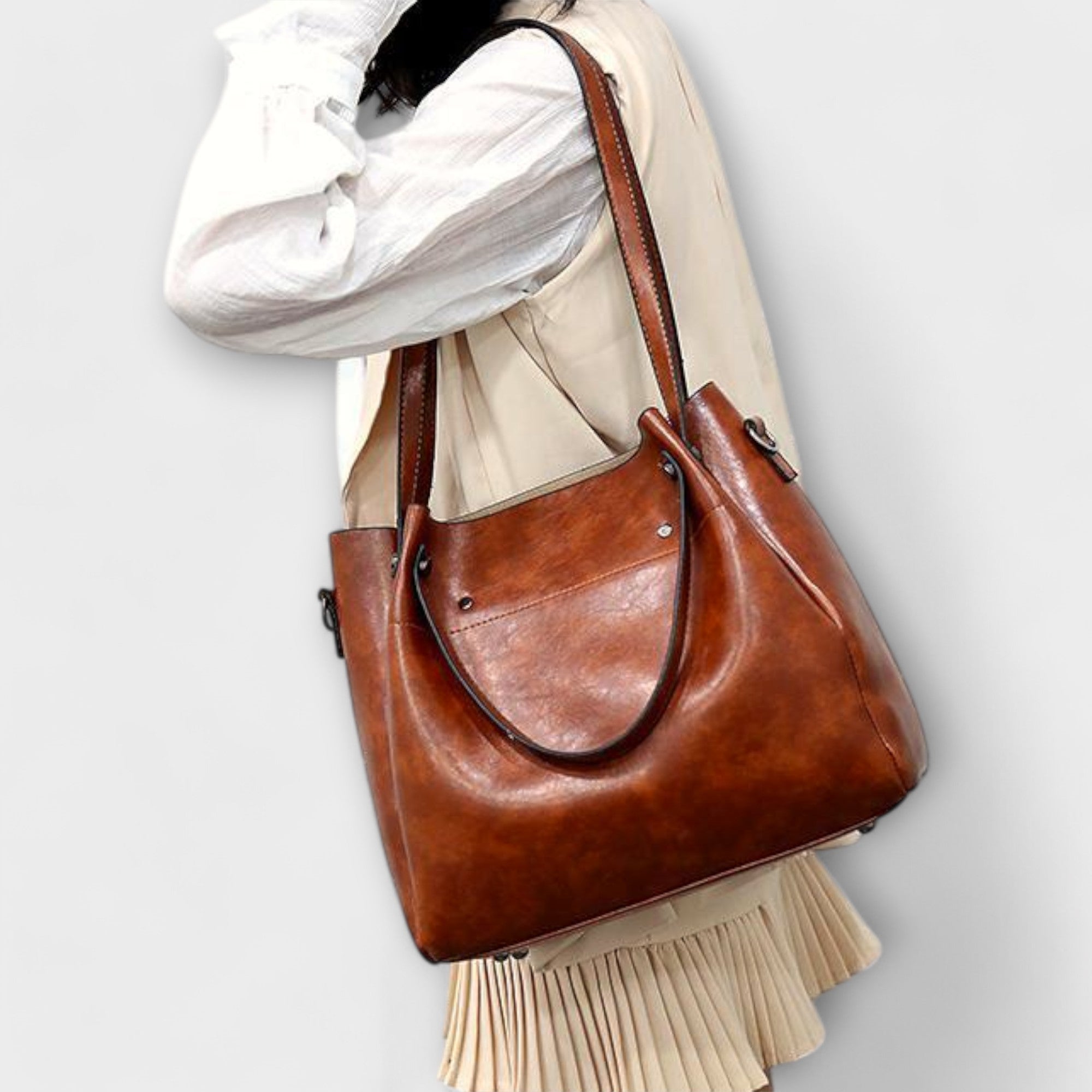Barbara's Bags - 4-Piece Vintage Tote Set