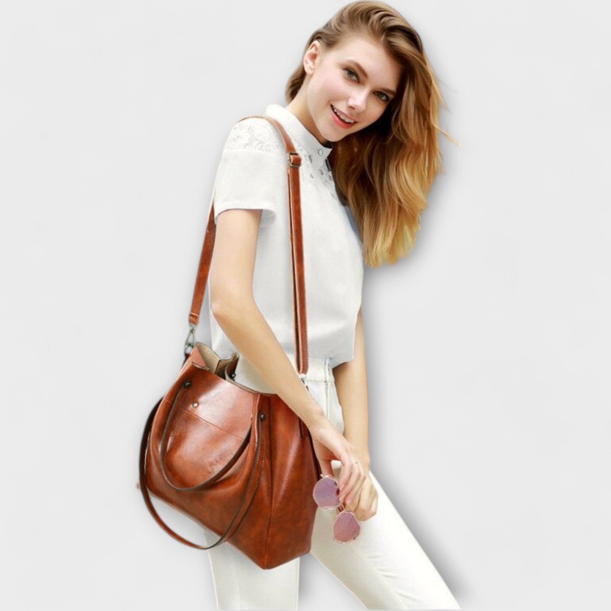 Barbara's Bags - 4-Piece Vintage Tote Set