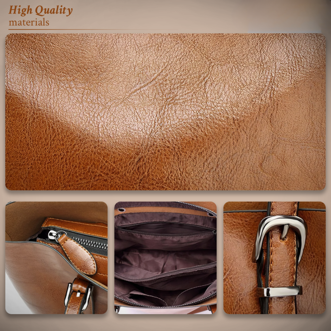 Barbara's Bags - Timeless Vintage Leather Handbag