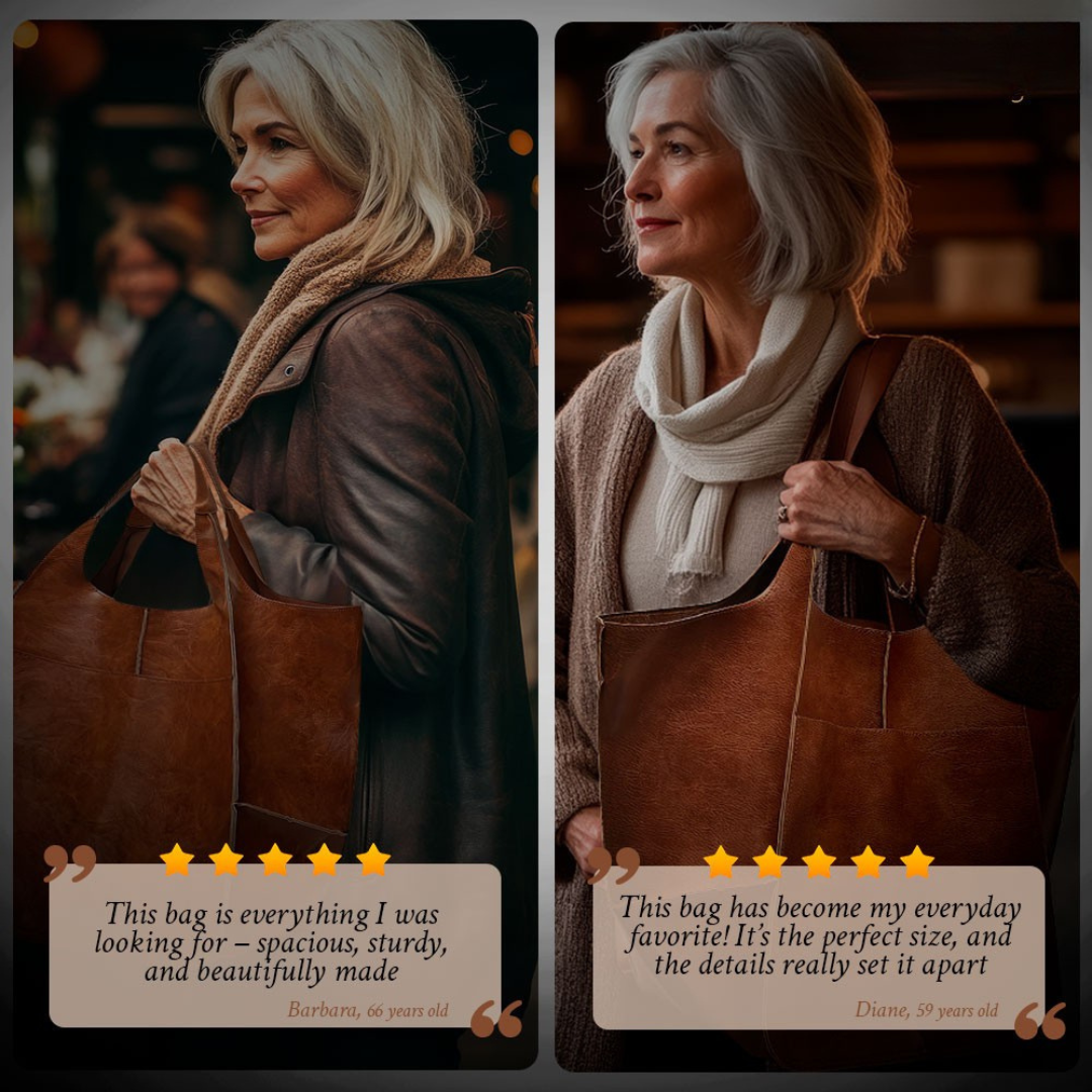 Barbara's Bags - Timeless Allure Leather Tote Bag