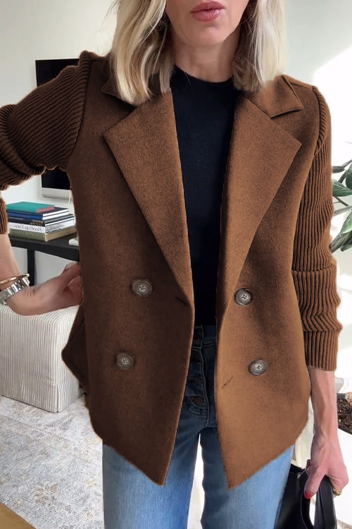 SORELLE | ELEGANT LIGHTWEIGHT KNIT-SLEEVE BLAZER