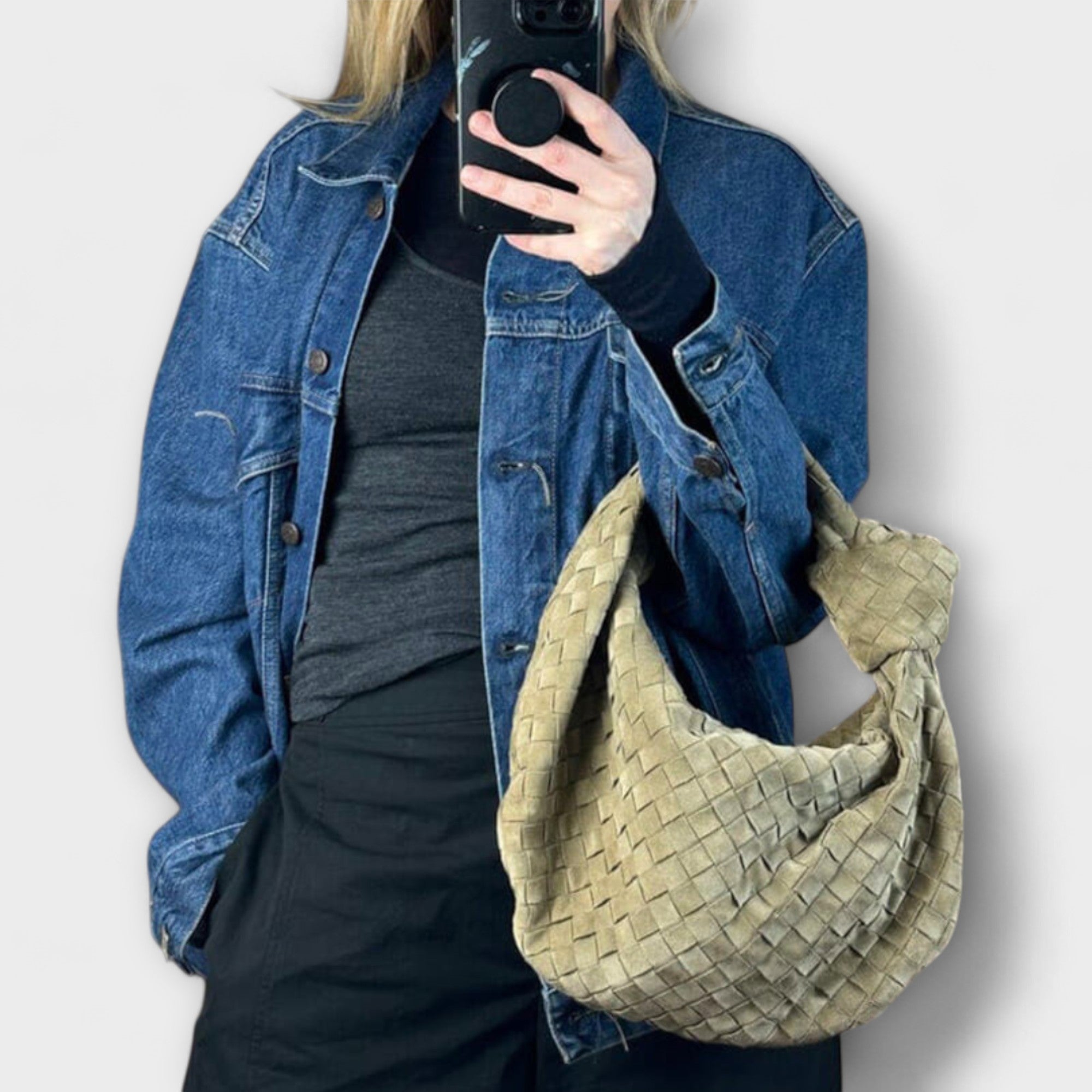 Barbara's Bags - Large Woven Women's Handbag