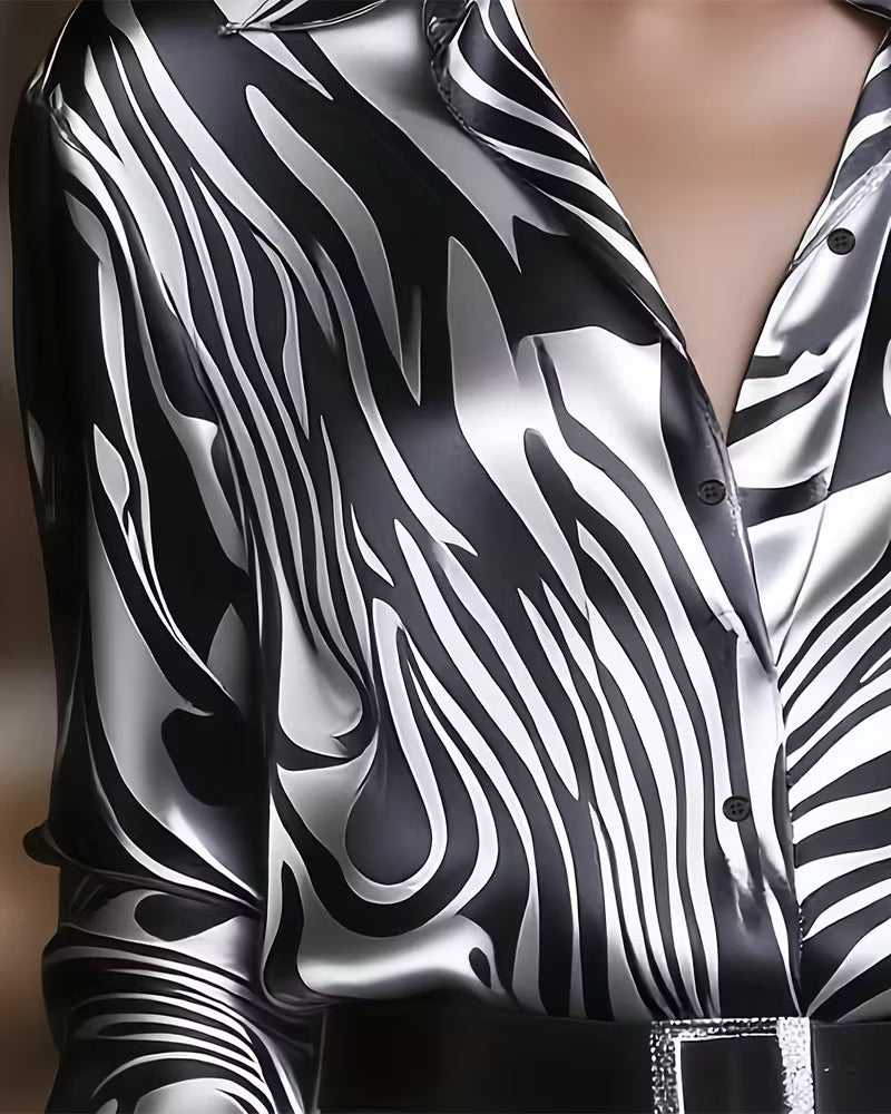 Elegant and Trendy Printed Shirt