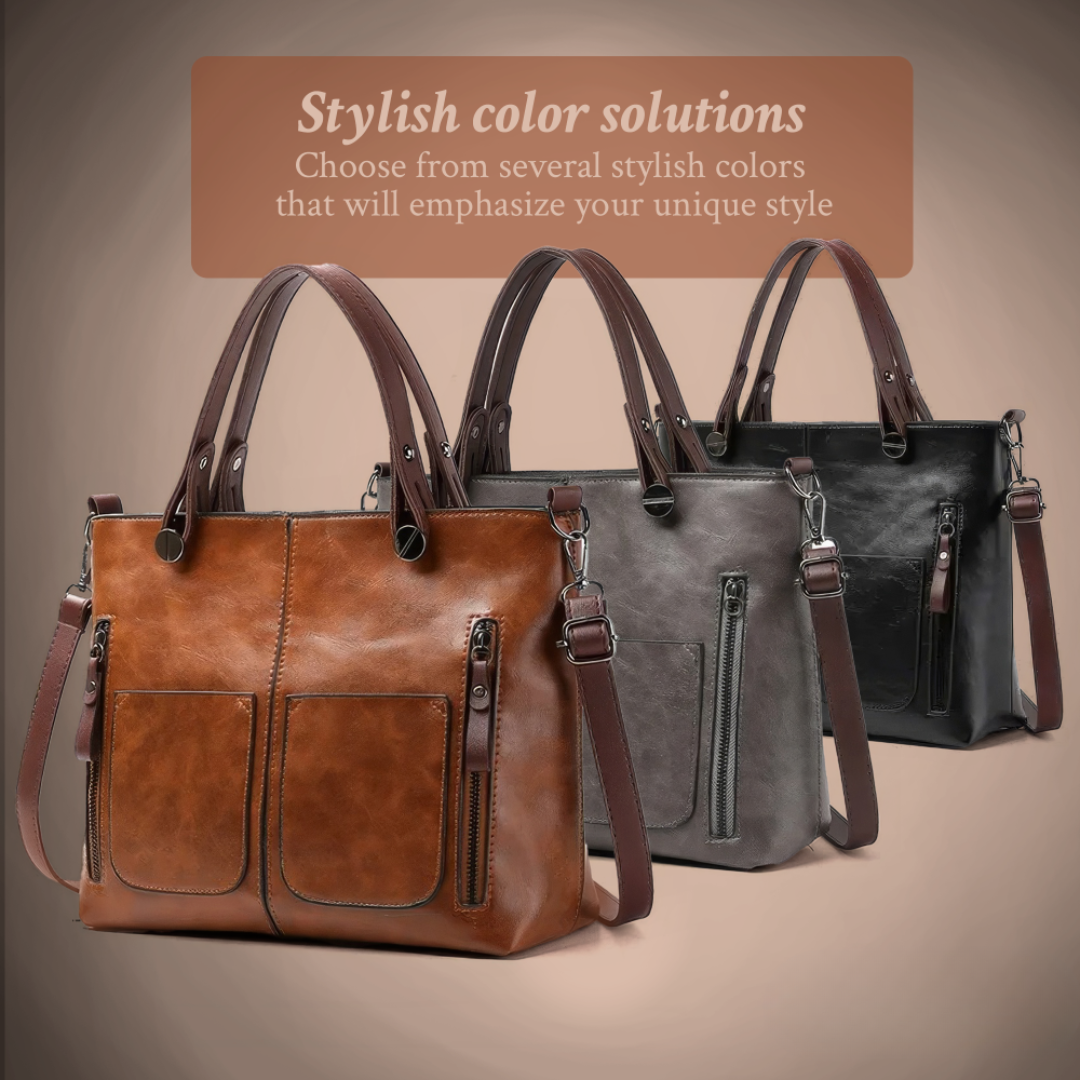 Barbara's Bags - Timeless Elegance Leather Shoulder Bag