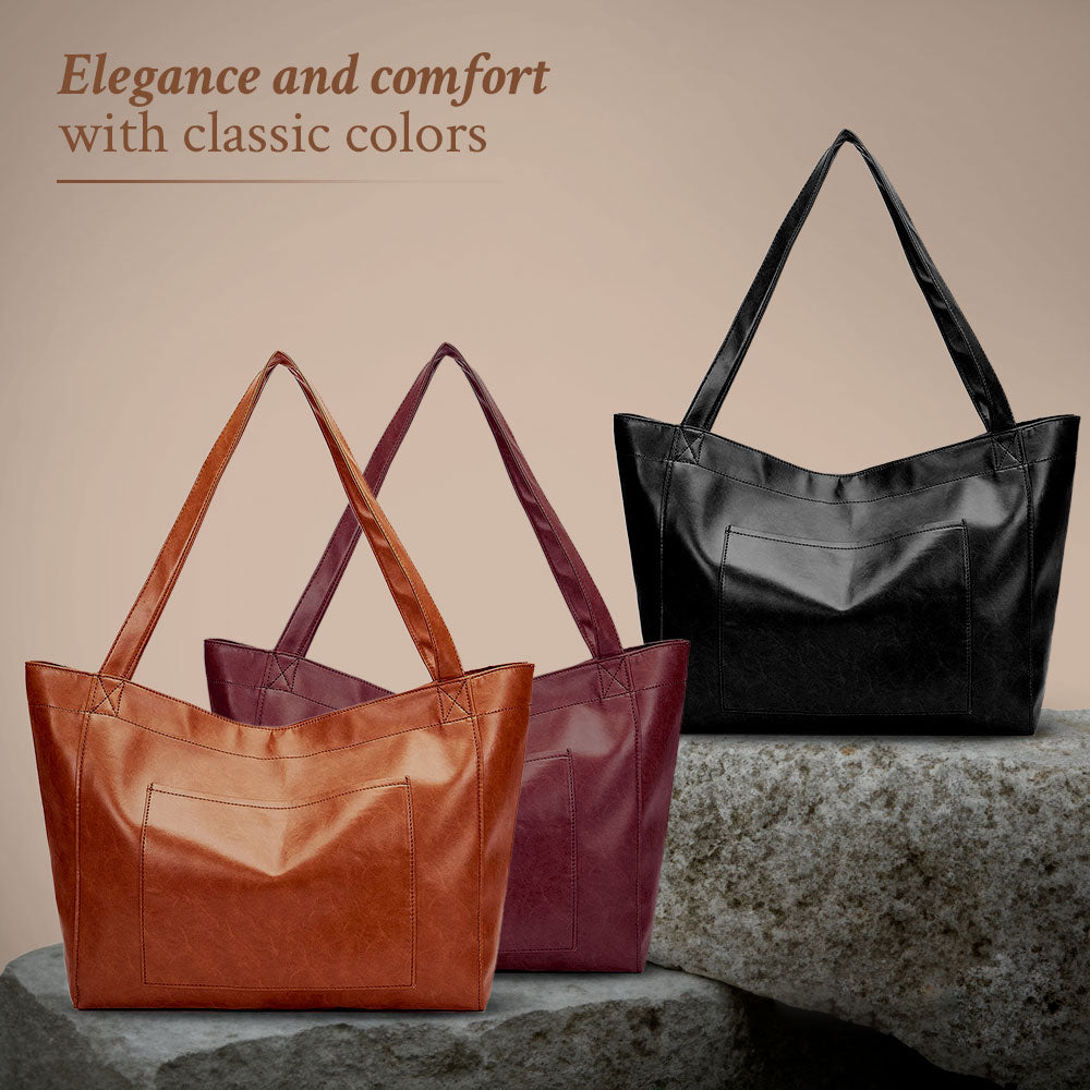 Barbara's Bags - Imperial Charm Leather Shoulder Bag
