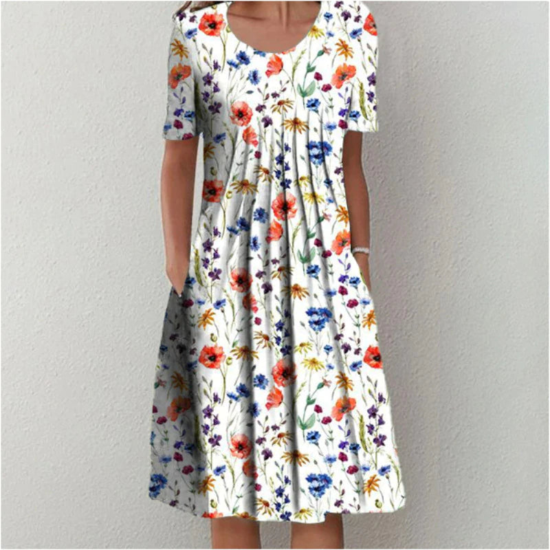 Joan | Cotton Tummy Coverage Dress