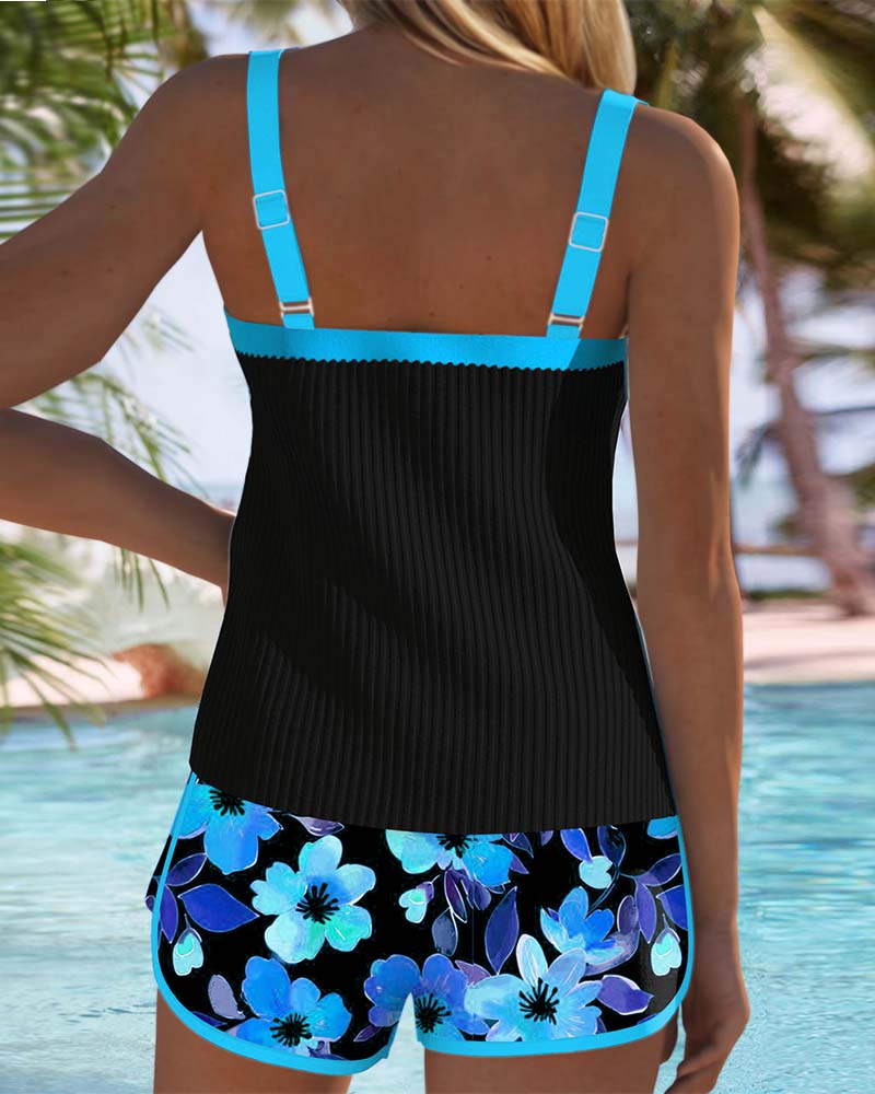Two Piece Beach Tankini Pants