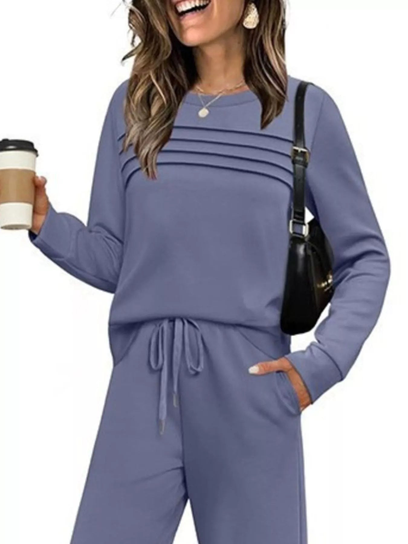 Cozy Chic™ Premium Crew Neck Lounge Set