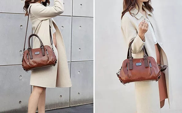Barbara's Bags - Luxe Statement Leather Handbag