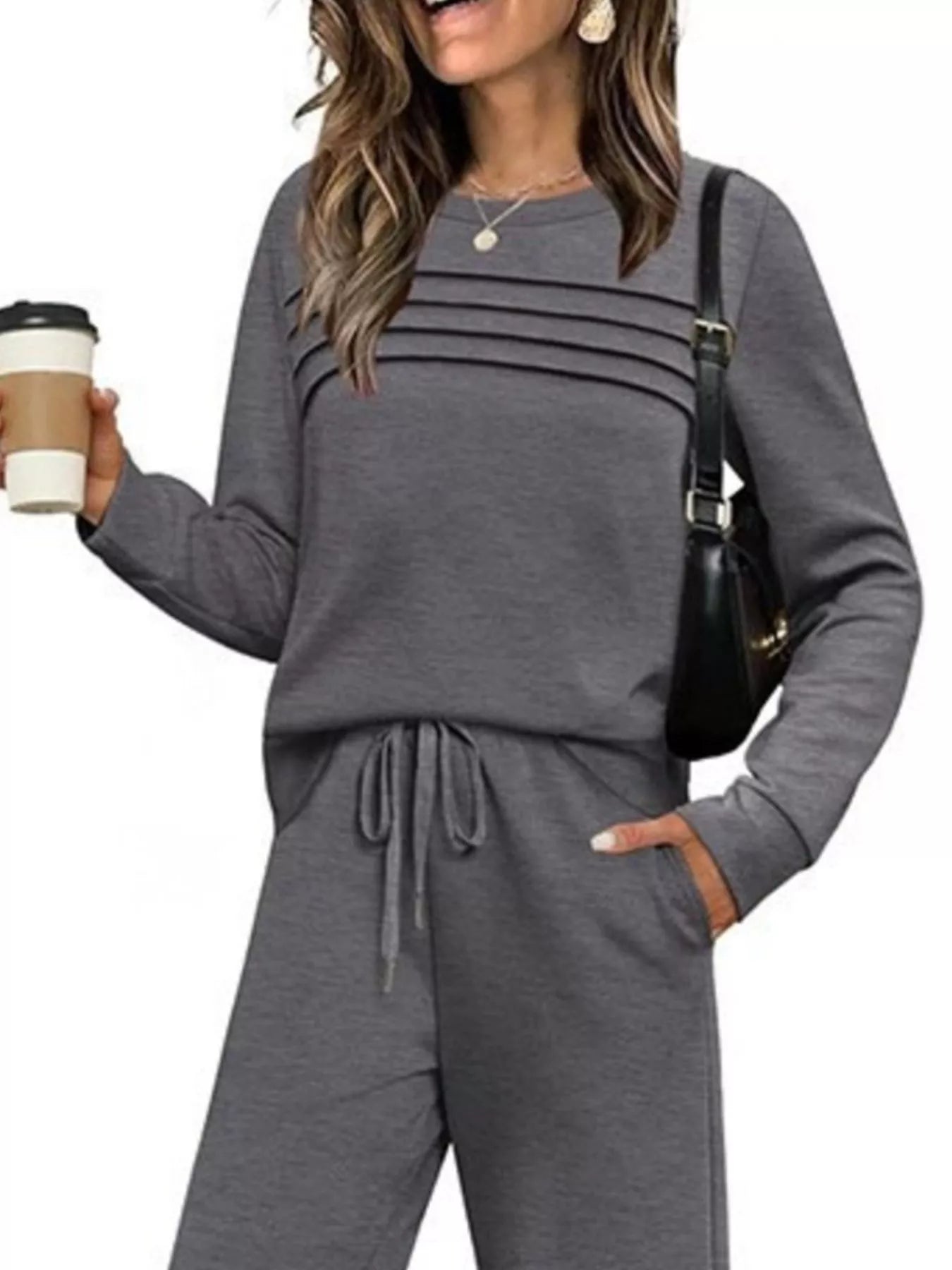 Cozy Chic™ Premium Crew Neck Lounge Set