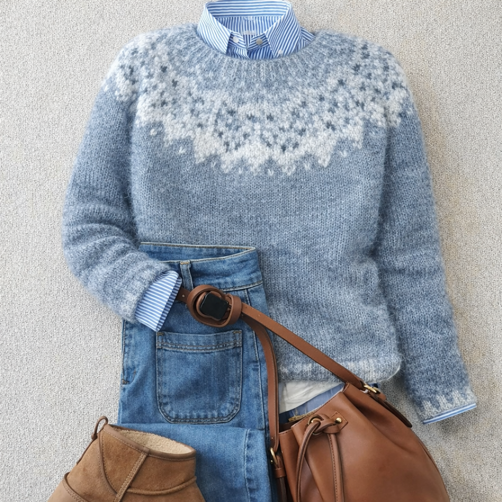 Sarah™ | Heritage Nordic Knit Jumper