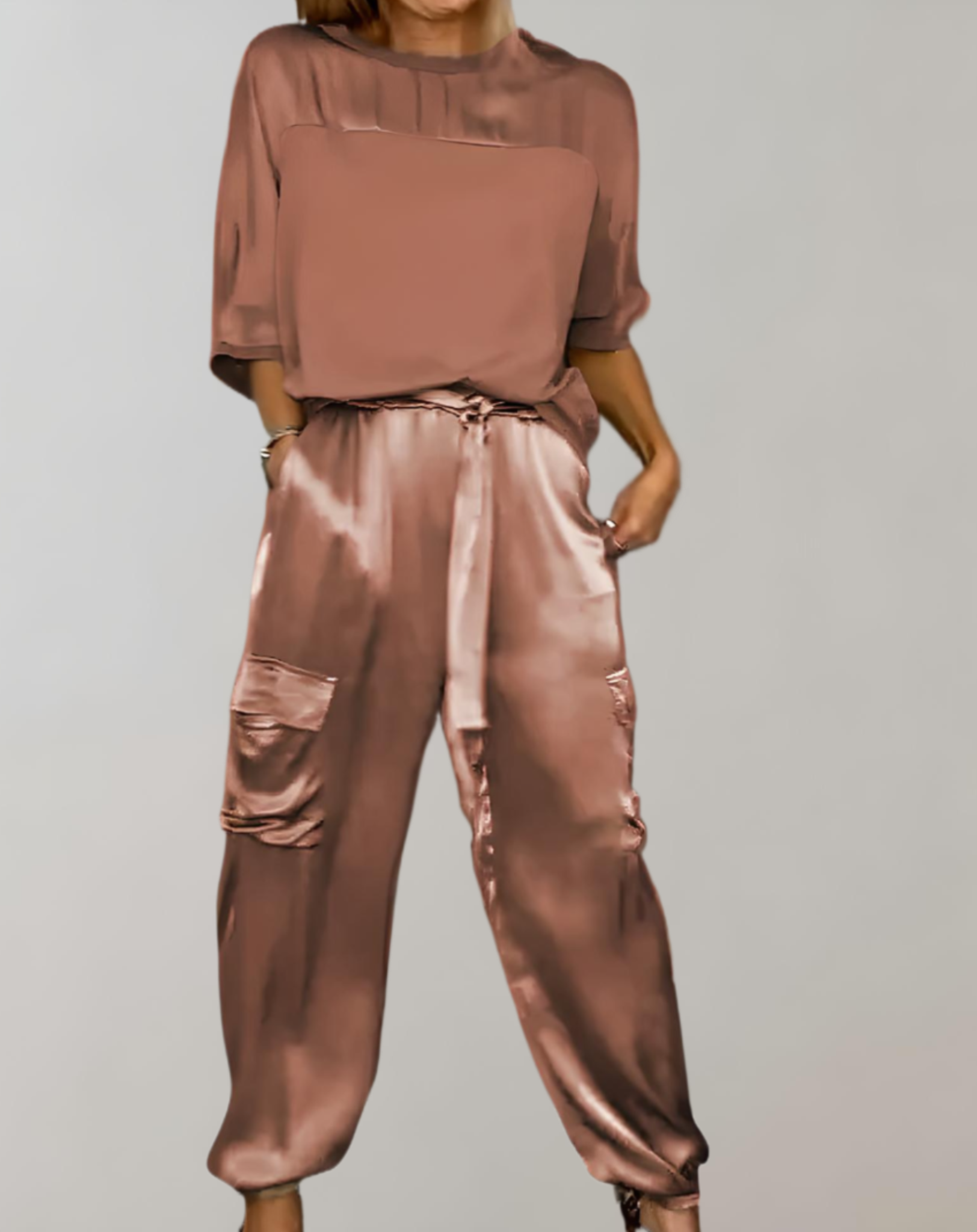 DYLAN | SILKY LOUNGE CARGO SET