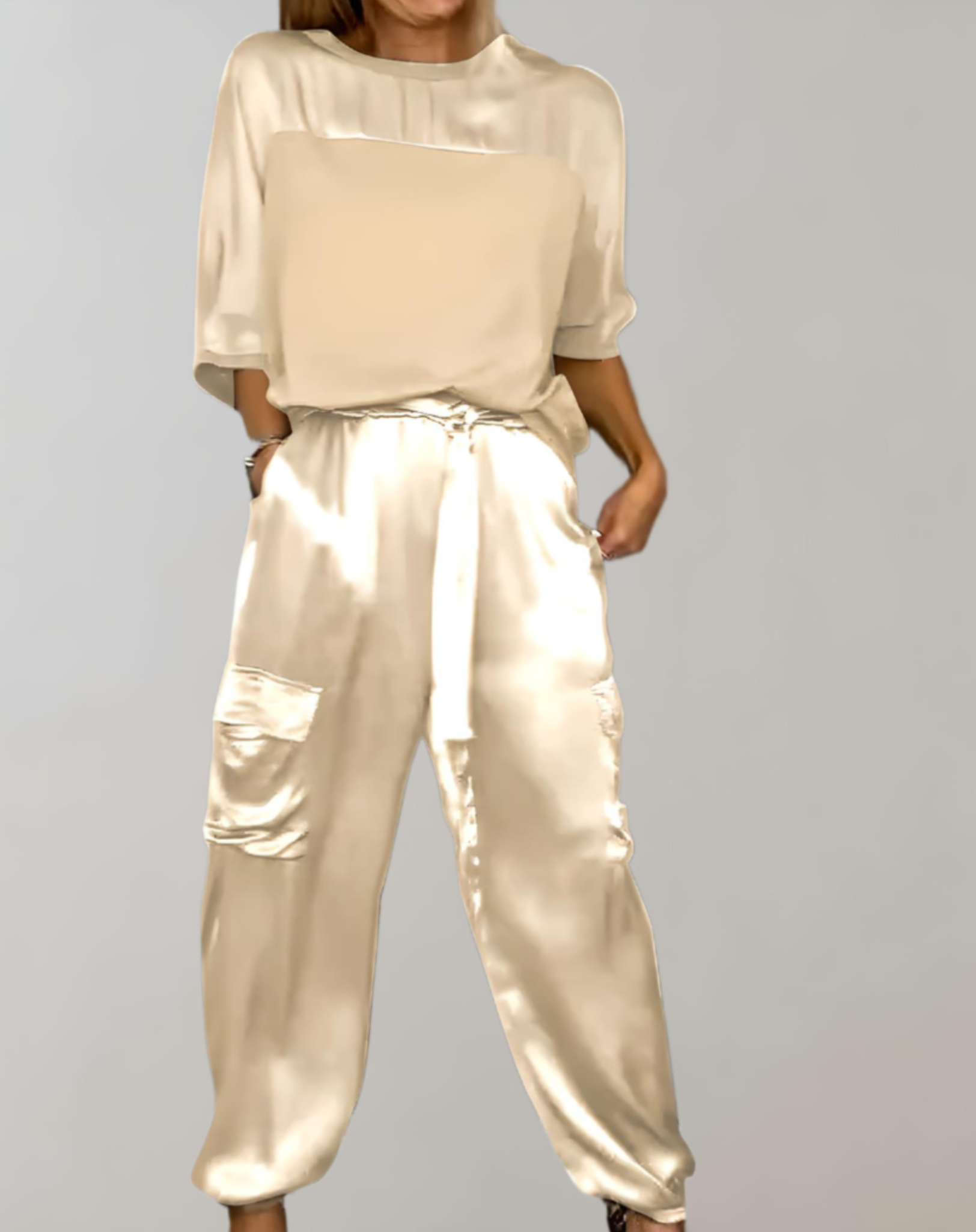 DYLAN | SILKY LOUNGE CARGO SET