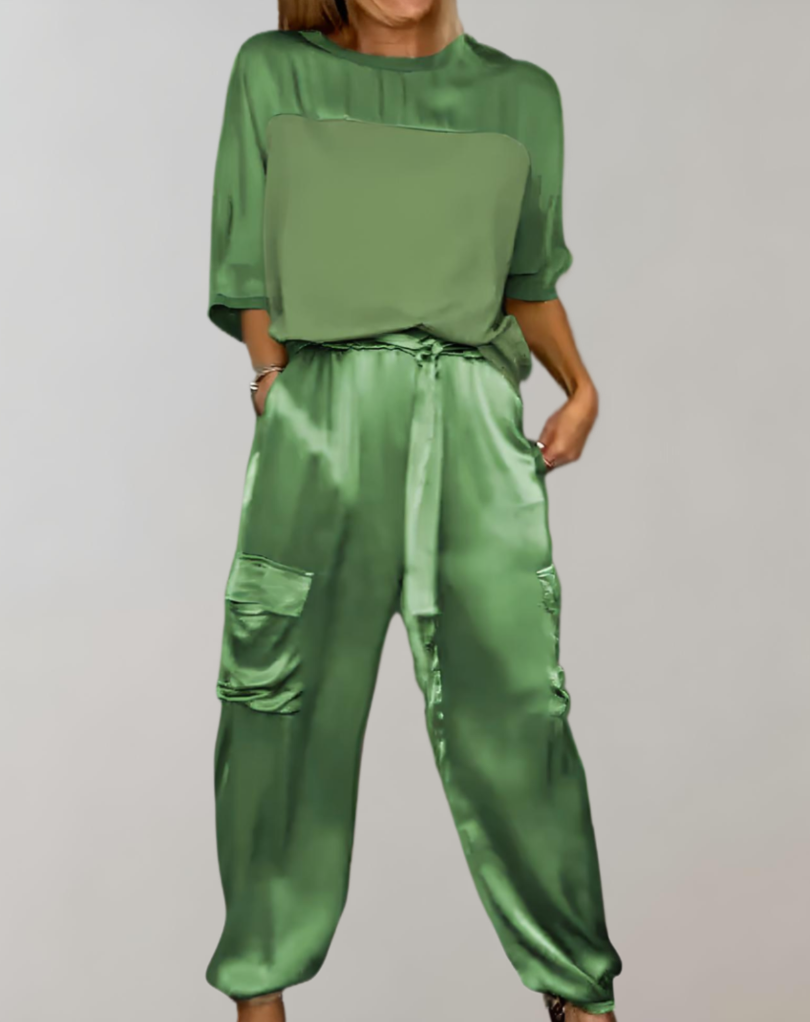 DYLAN | SILKY LOUNGE CARGO SET