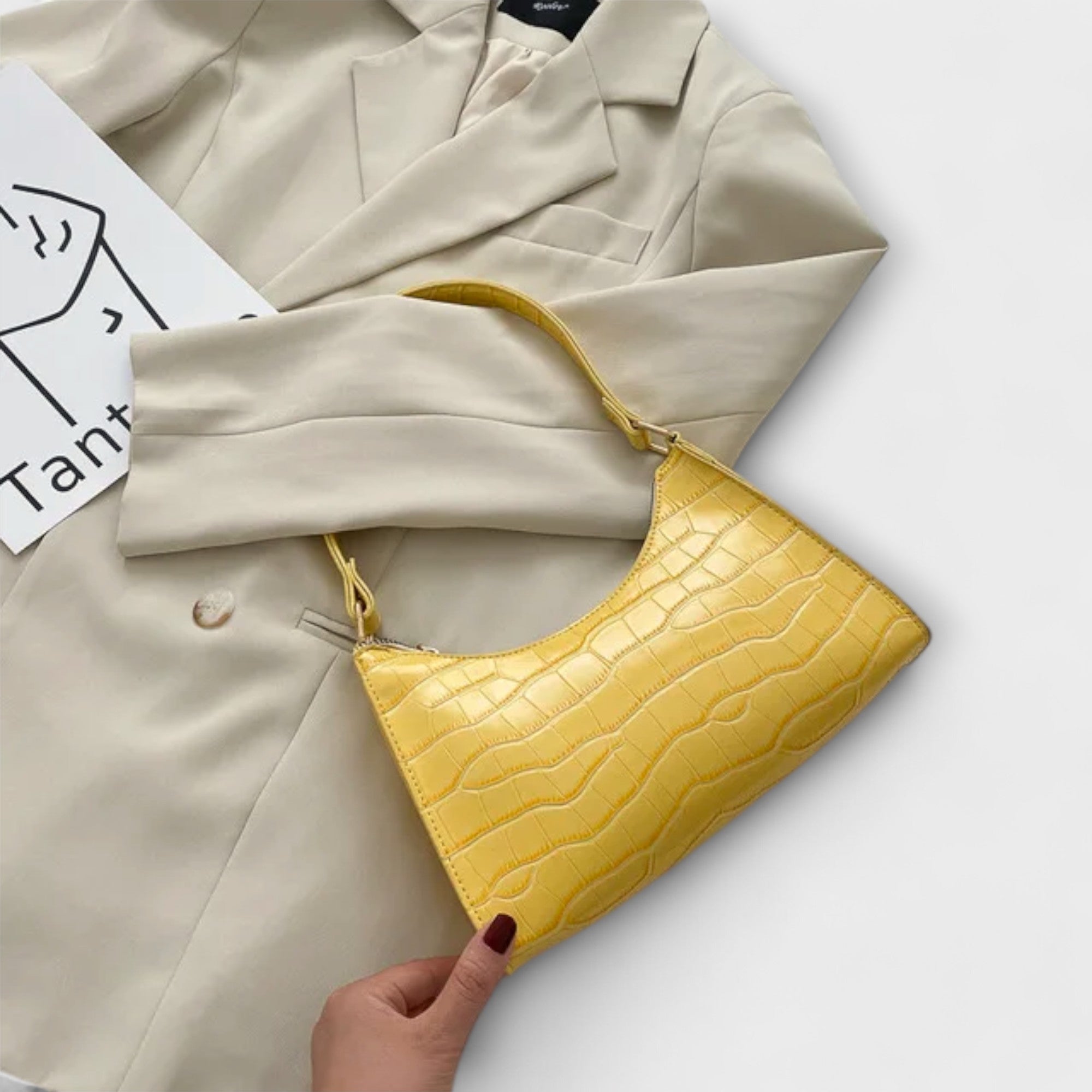 Barbara's Bags - Glossy Leather Bag