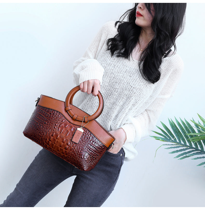 Barbara's Bags - Classic Heritage Leather Shoulder Bag