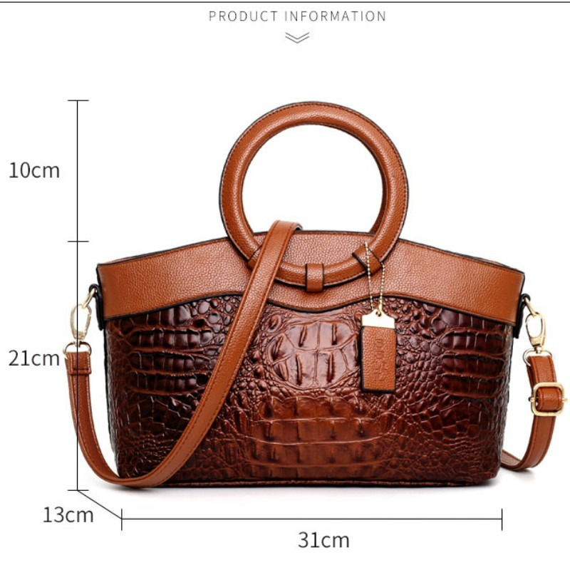Barbara's Bags - Classic Heritage Leather Shoulder Bag