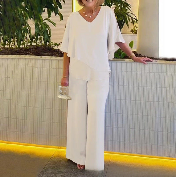 AUDREY | EFFORTLESS WIDE-LEG LOUNGE SET