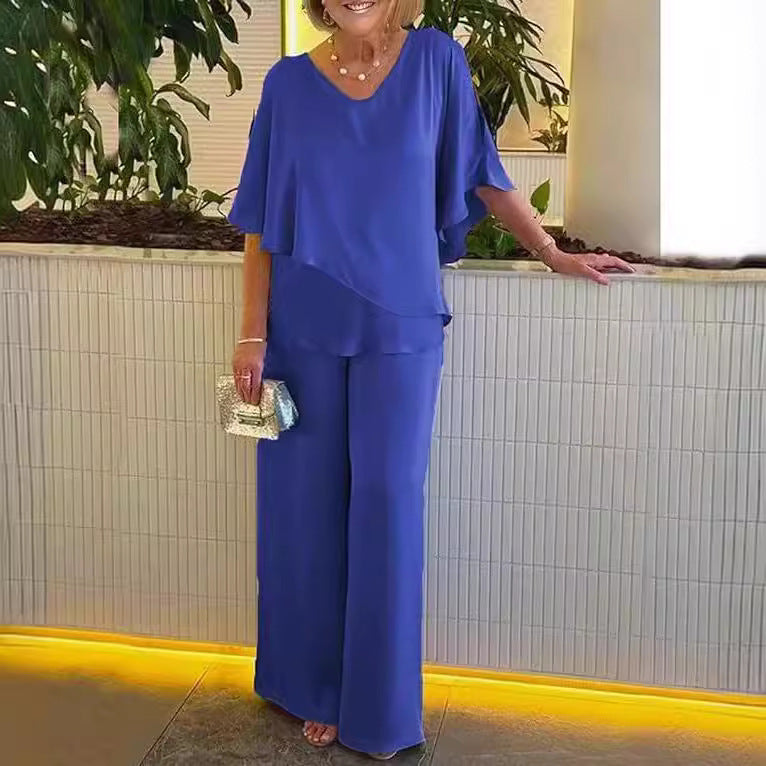 AUDREY | EFFORTLESS WIDE-LEG LOUNGE SET