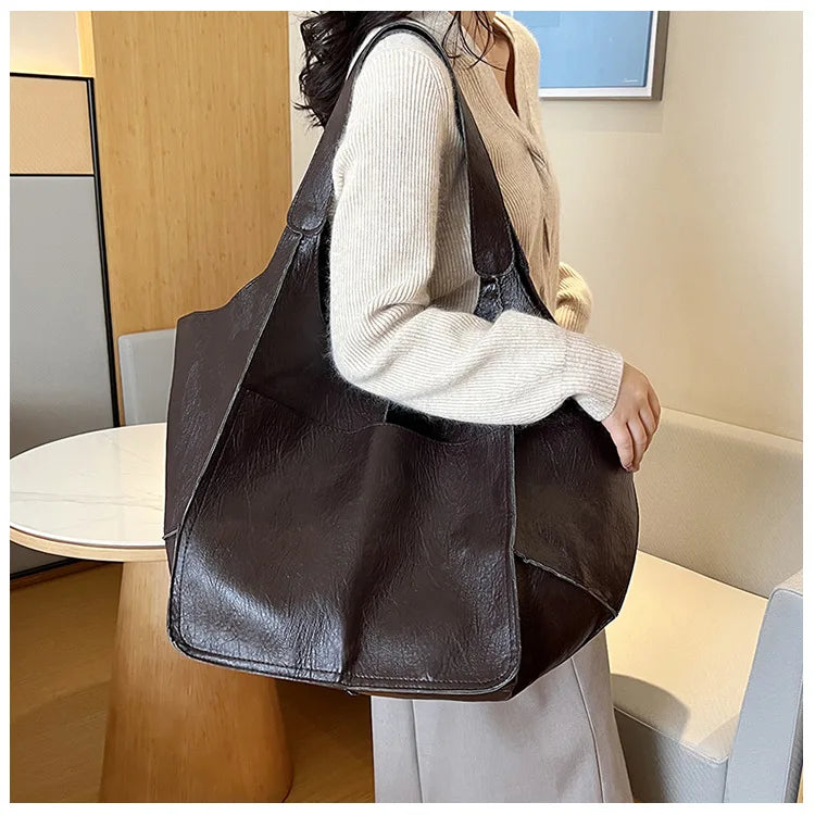 Barbara's Bags - Timeless Allure Leather Tote Bag