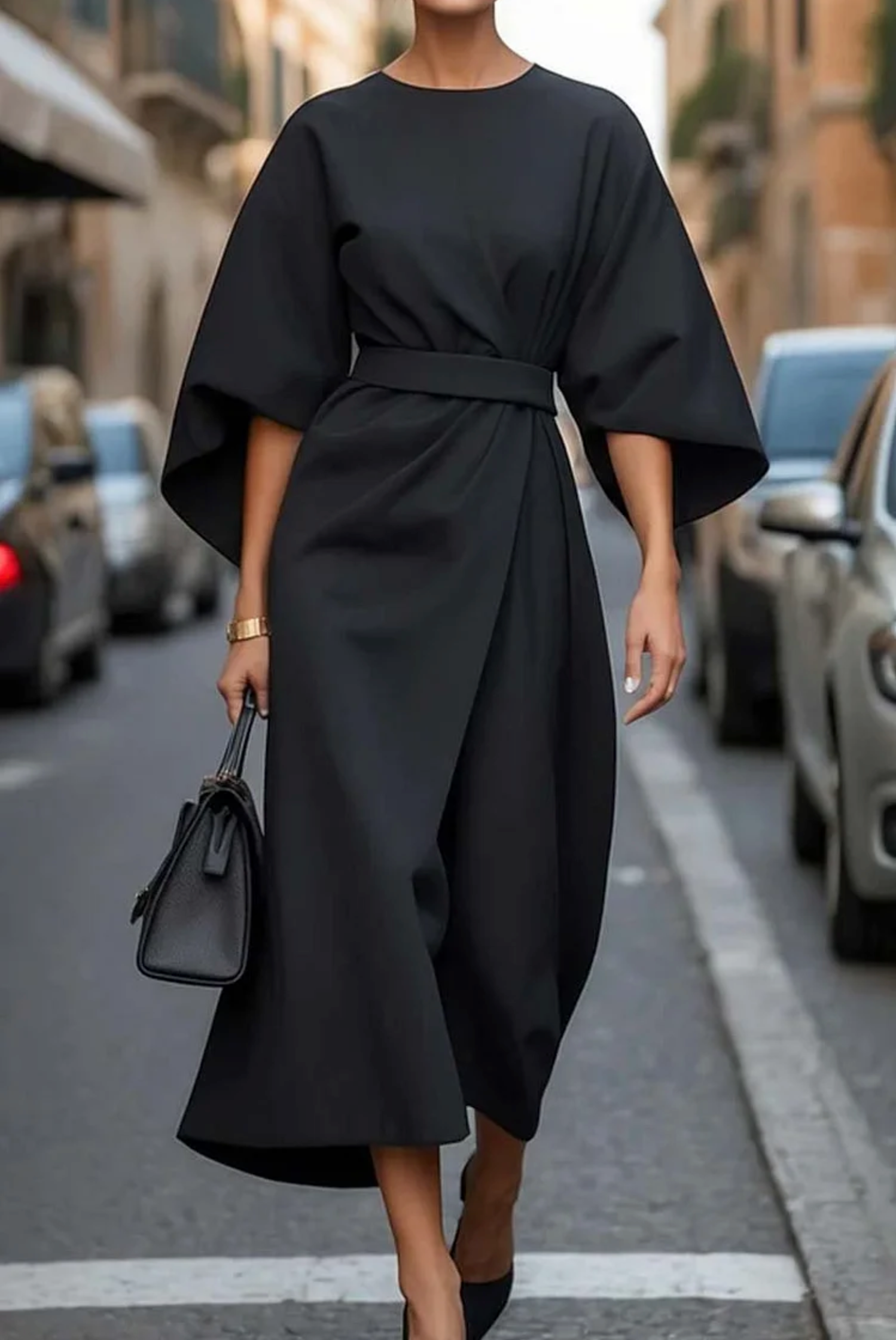 Keira - Wide Sleeve Dress