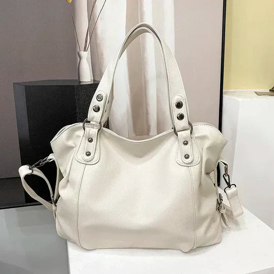 Eleanor Large Structured | Leather Handbag
