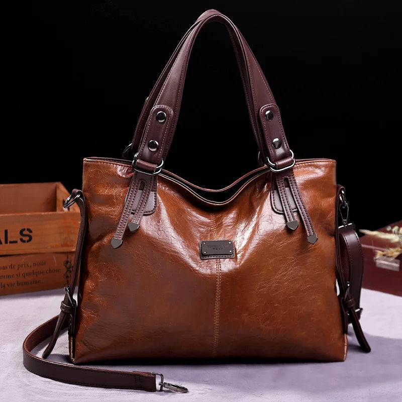 Barbara's Bags - Infinite Elegance Leather Handbag