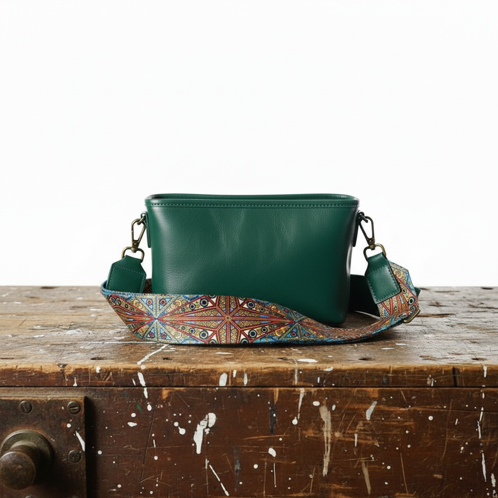 Tamar's Vintage Crossbody Leather Bag