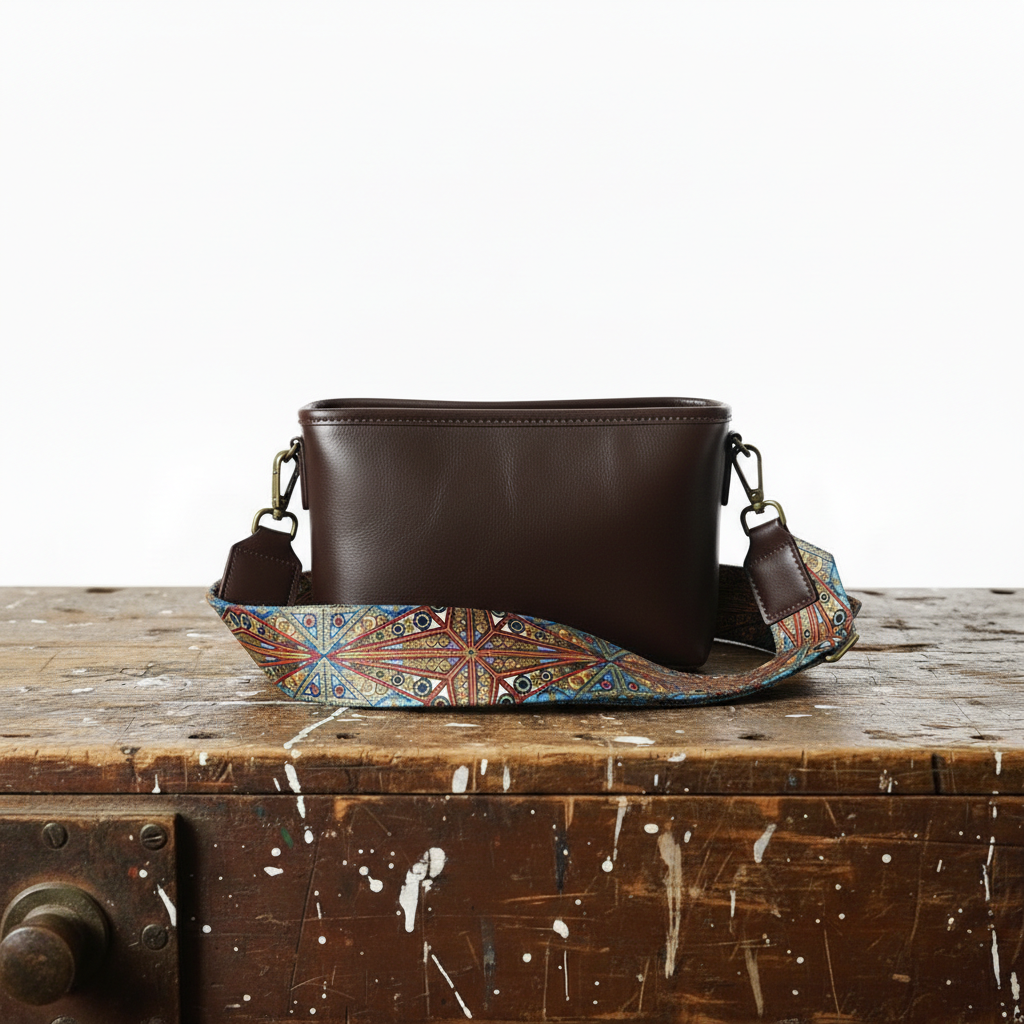 Tamar's Vintage Crossbody Leather Bag