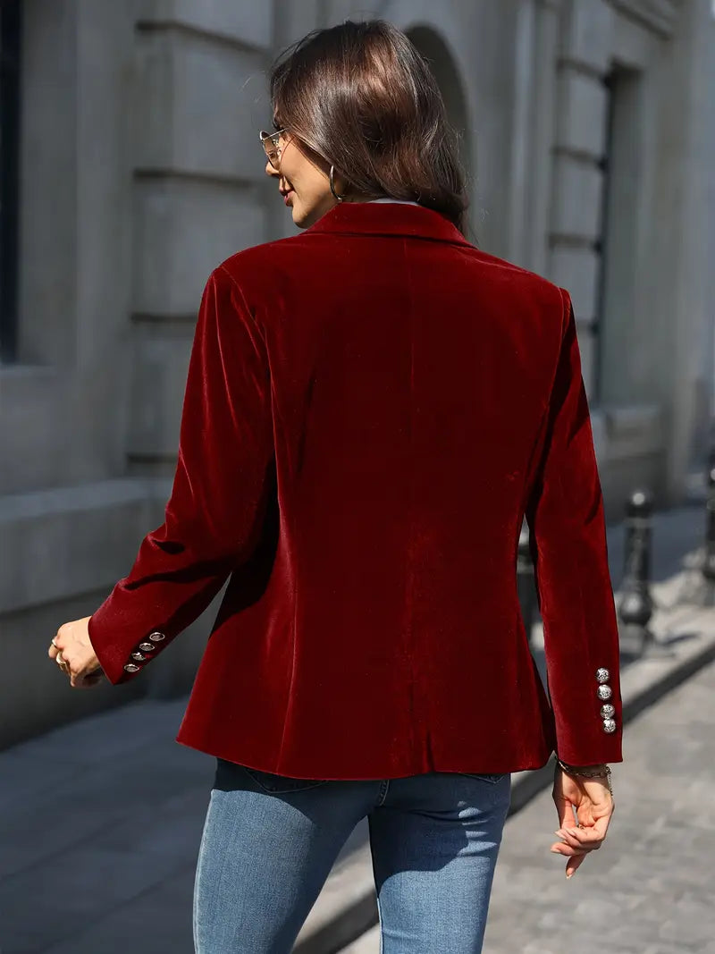 Ophelia™ | Elegant Luxe Tailored Blazer