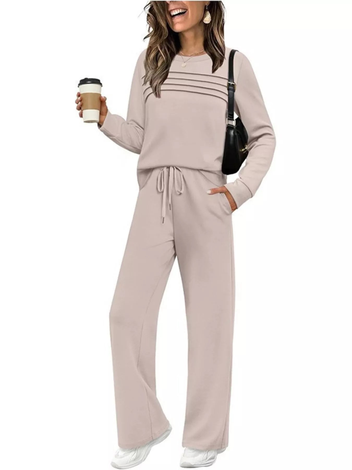 Cozy Chic™ Premium Crew Neck Lounge Set
