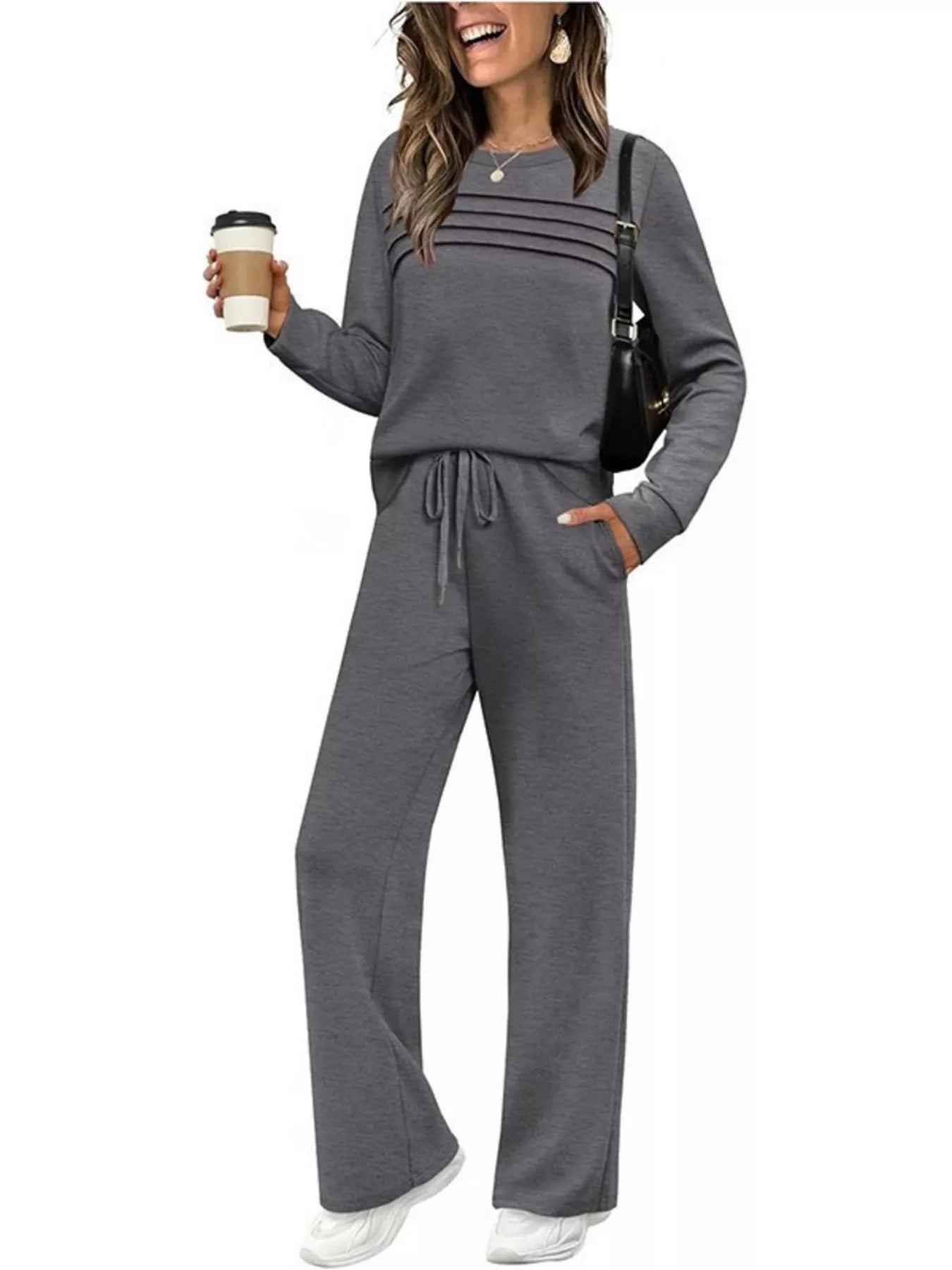 Cozy Chic™ Premium Crew Neck Lounge Set