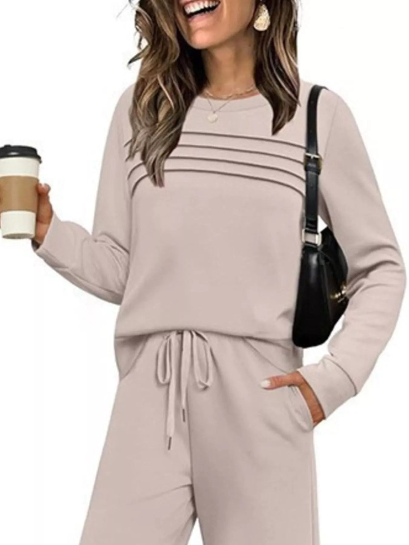 Cozy Chic™ Premium Crew Neck Lounge Set
