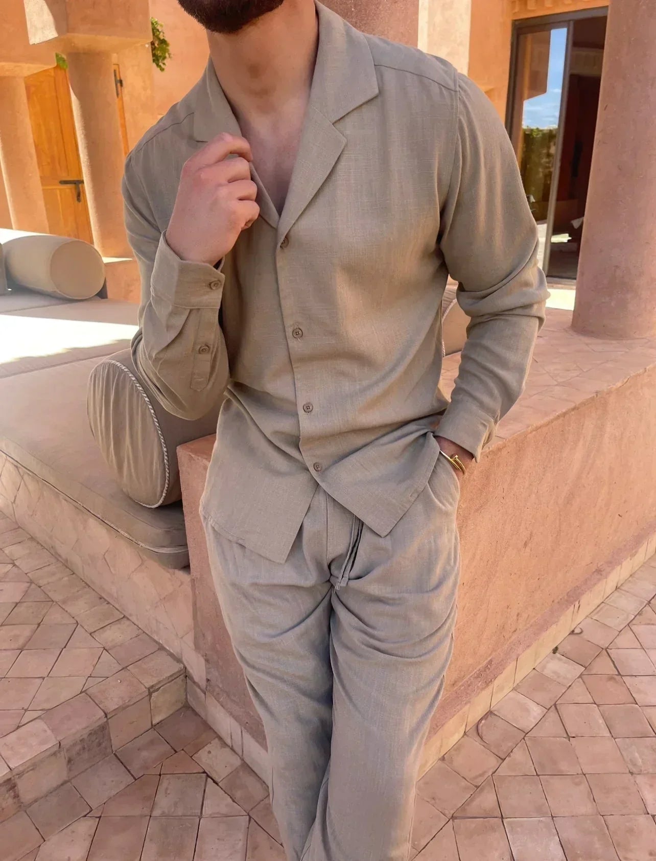 Ethan | Premium Linen Set