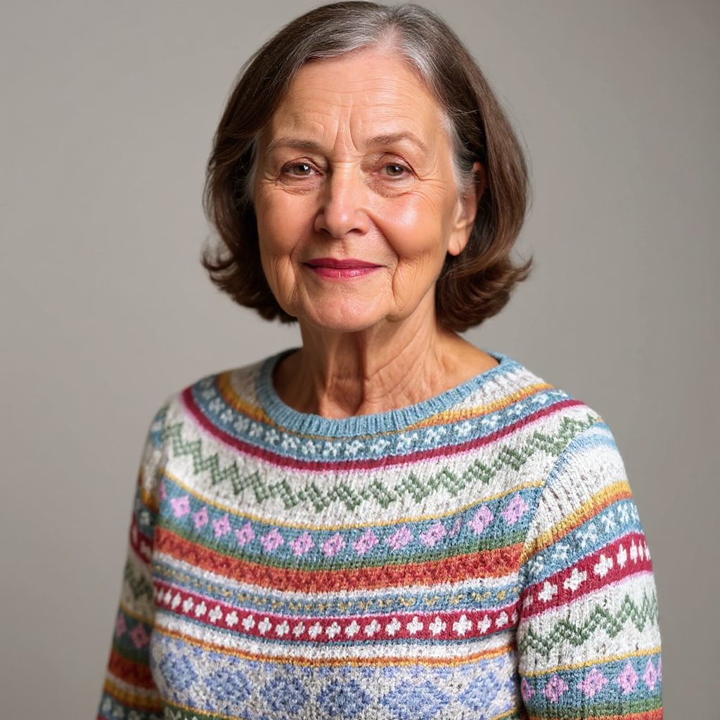 Camila™ | Vintage Icelandic Sweater