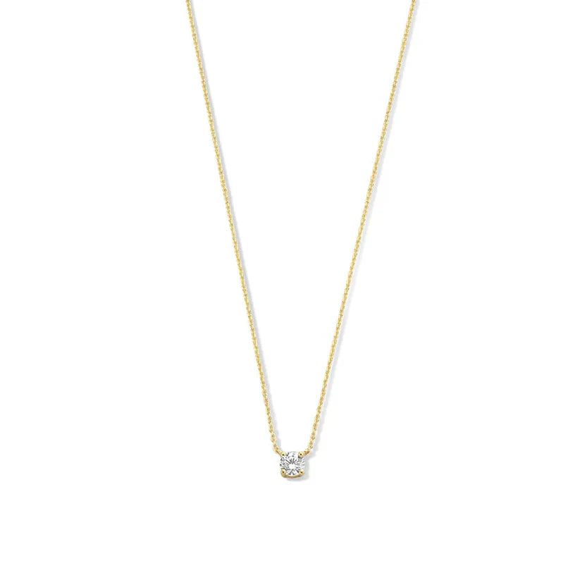 Cléa | Moissanite Stone Necklace