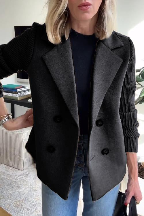 SORELLE | ELEGANT LIGHTWEIGHT KNIT-SLEEVE BLAZER