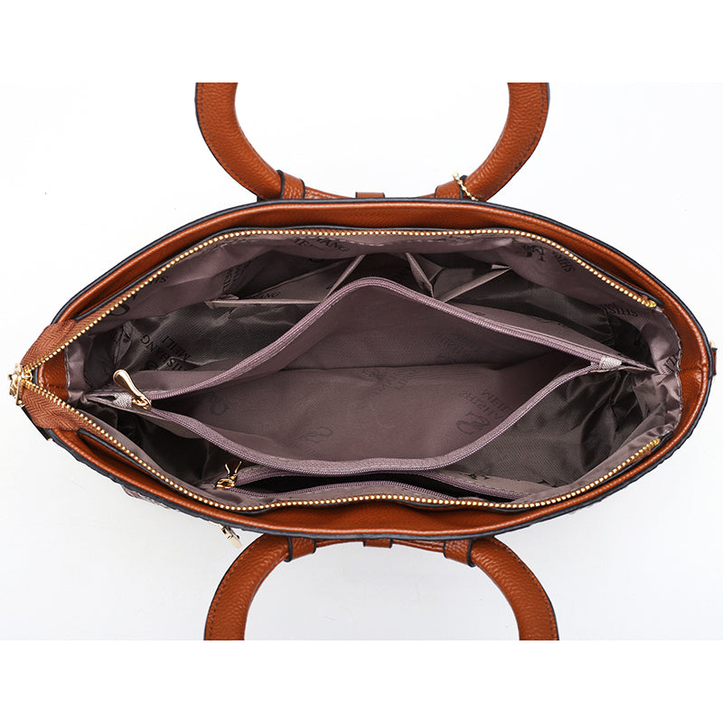 Barbara's Bags - Classic Heritage Leather Shoulder Bag