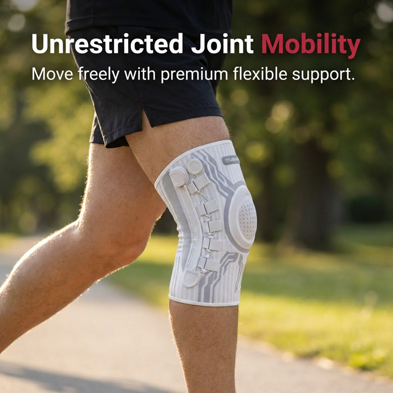 🔥2026 HOT SALE - 50% OFF🔥Smart Knee Brace with Adjustable Compression Knob