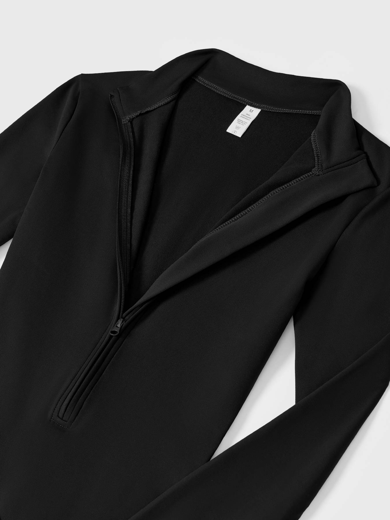 Velouré Belle Fleece Long Sleeve Zipper Jumpsuit