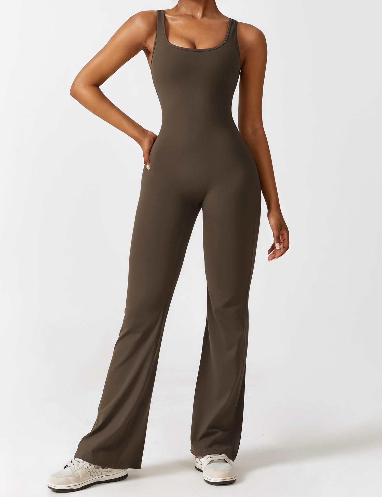 Velouré Lizvette V-Back Jumpsuit