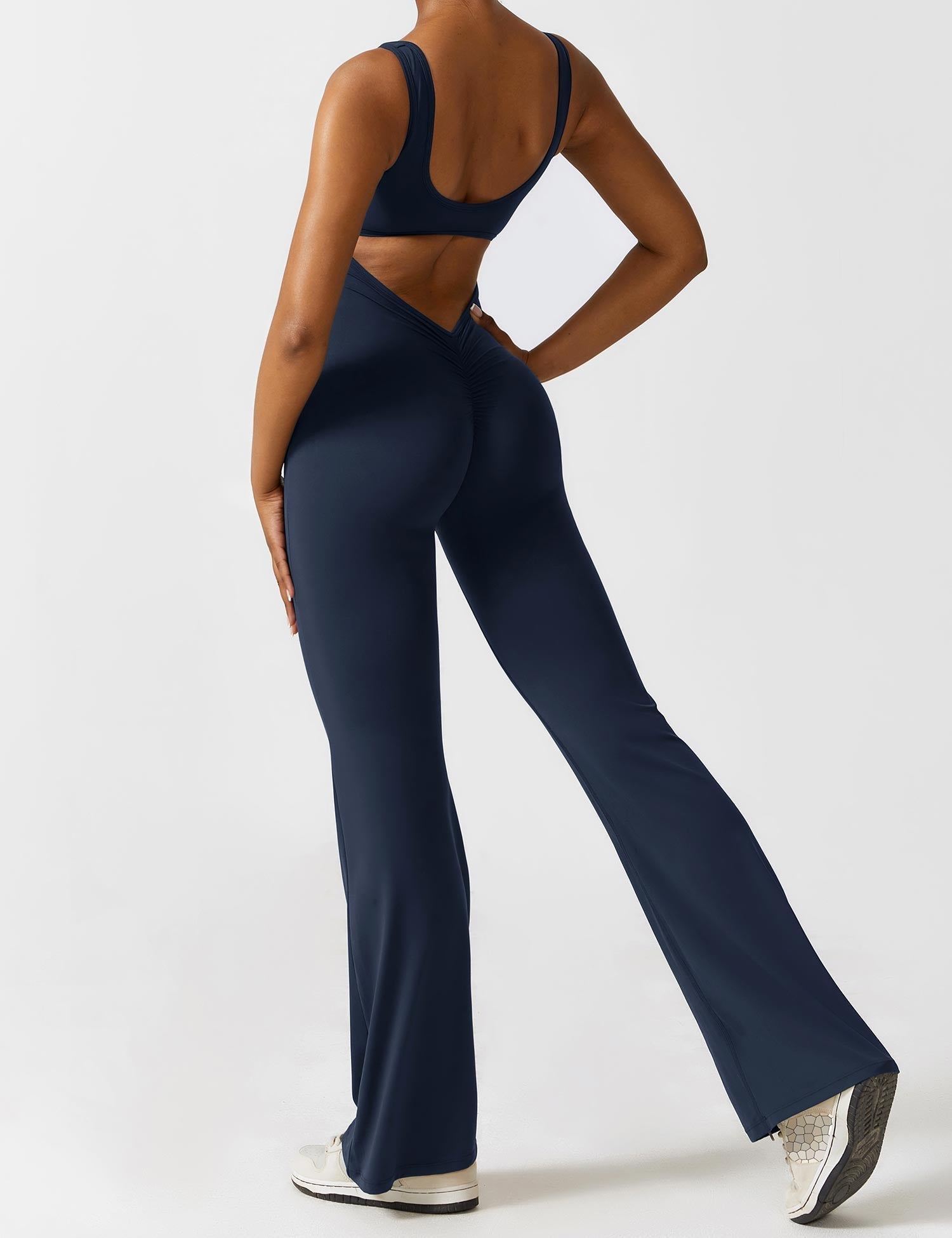 Velouré Lizvette V-Back Jumpsuit