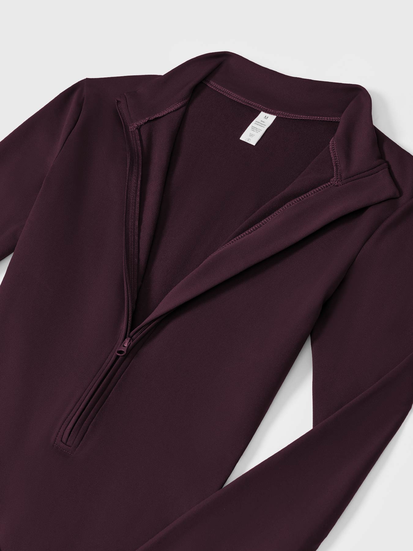 Velouré Belle Fleece Long Sleeve Zipper Jumpsuit