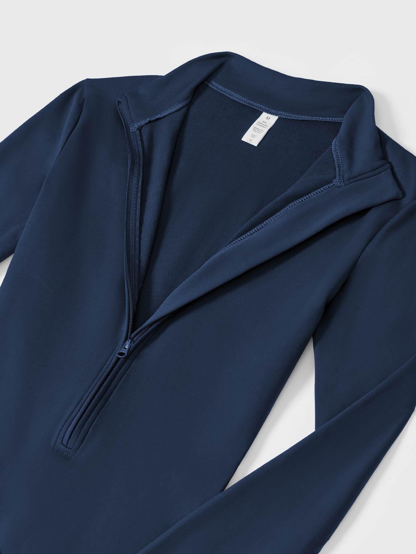 Velouré Belle Fleece Long Sleeve Zipper Jumpsuit