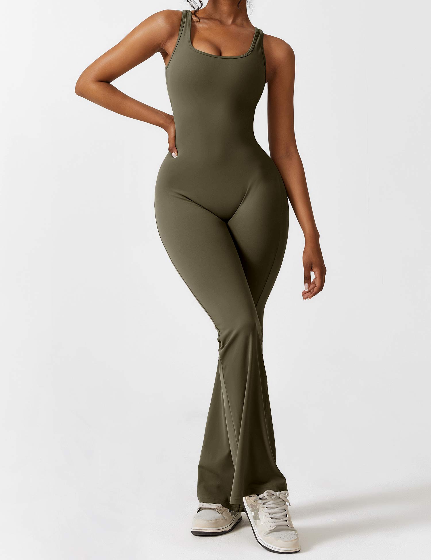 Velouré Lizvette V-Back Jumpsuit