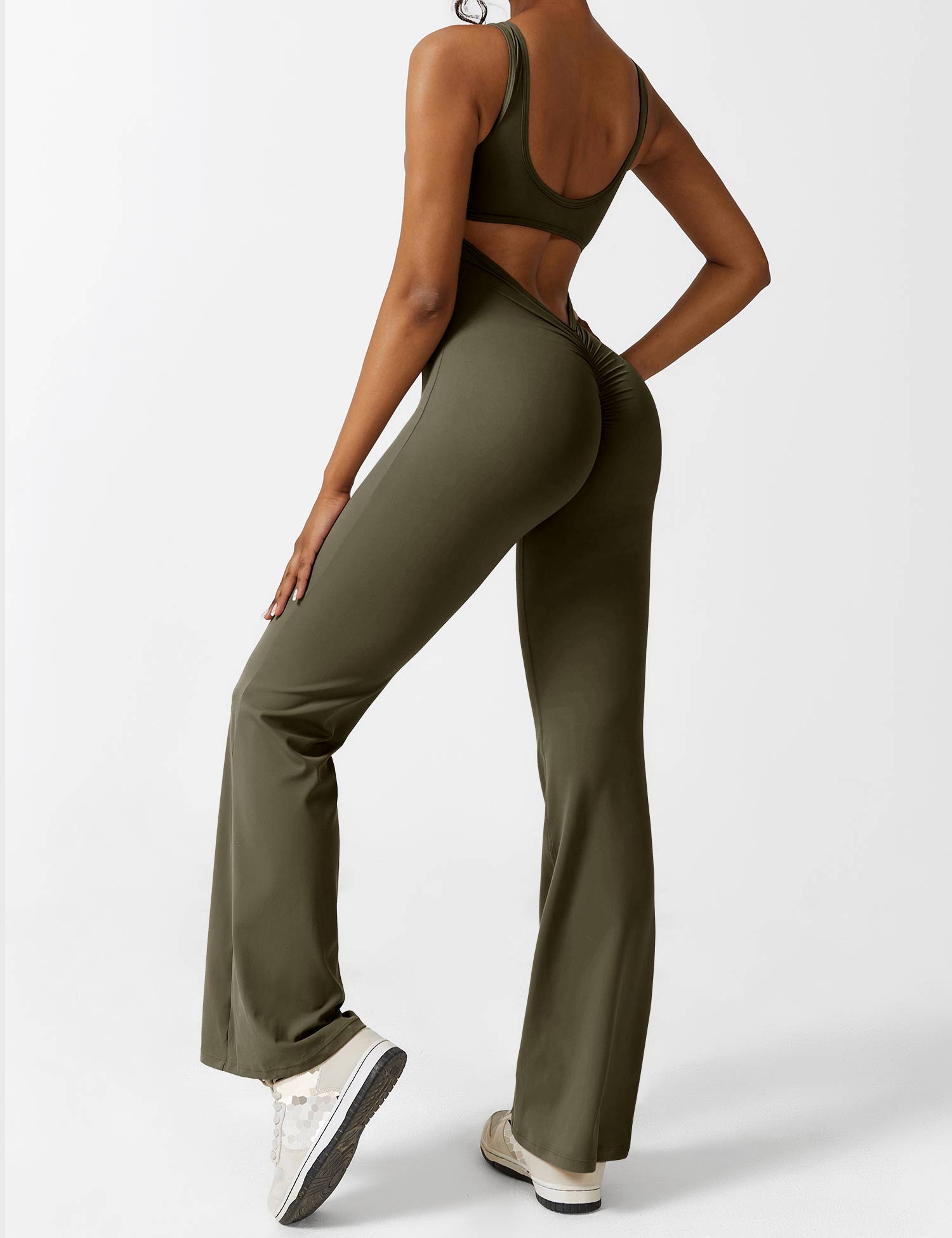 Velouré Lizvette V-Back Jumpsuit